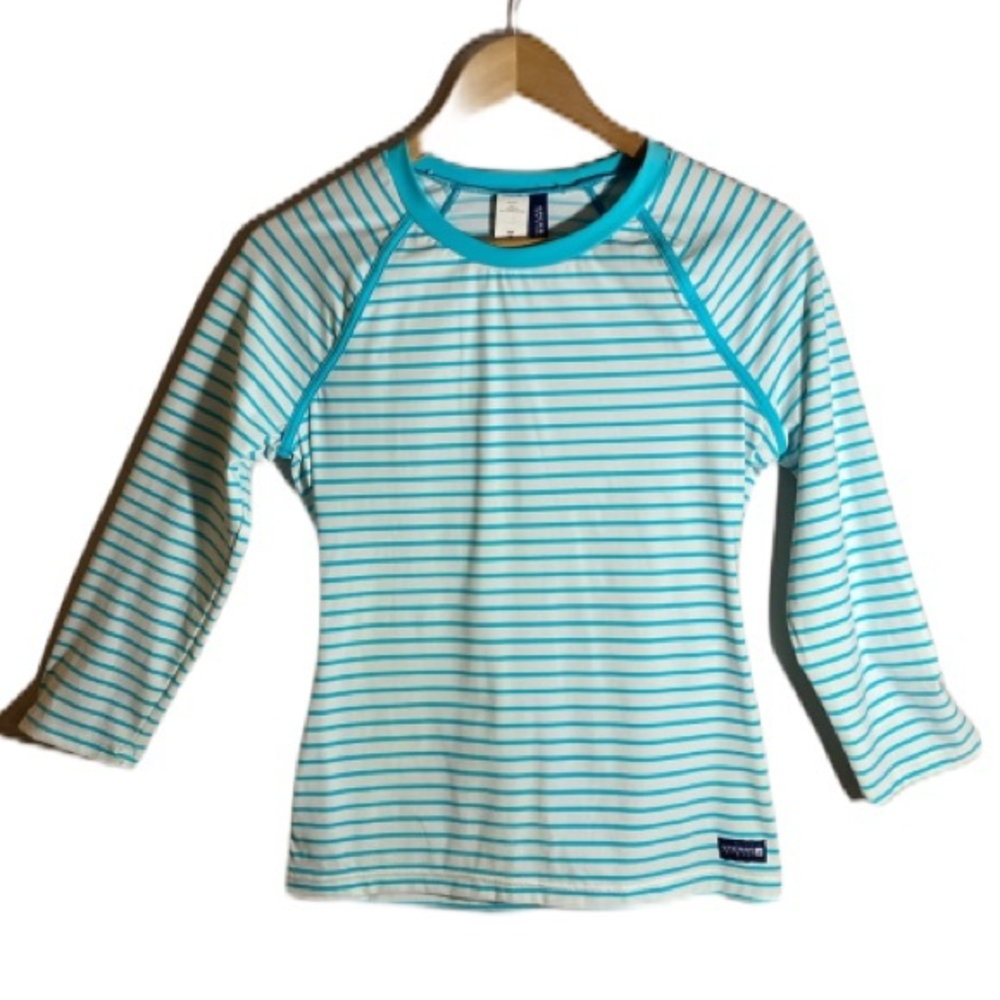 Sperry Top-Sider Red Stripe Rashguard - image 1